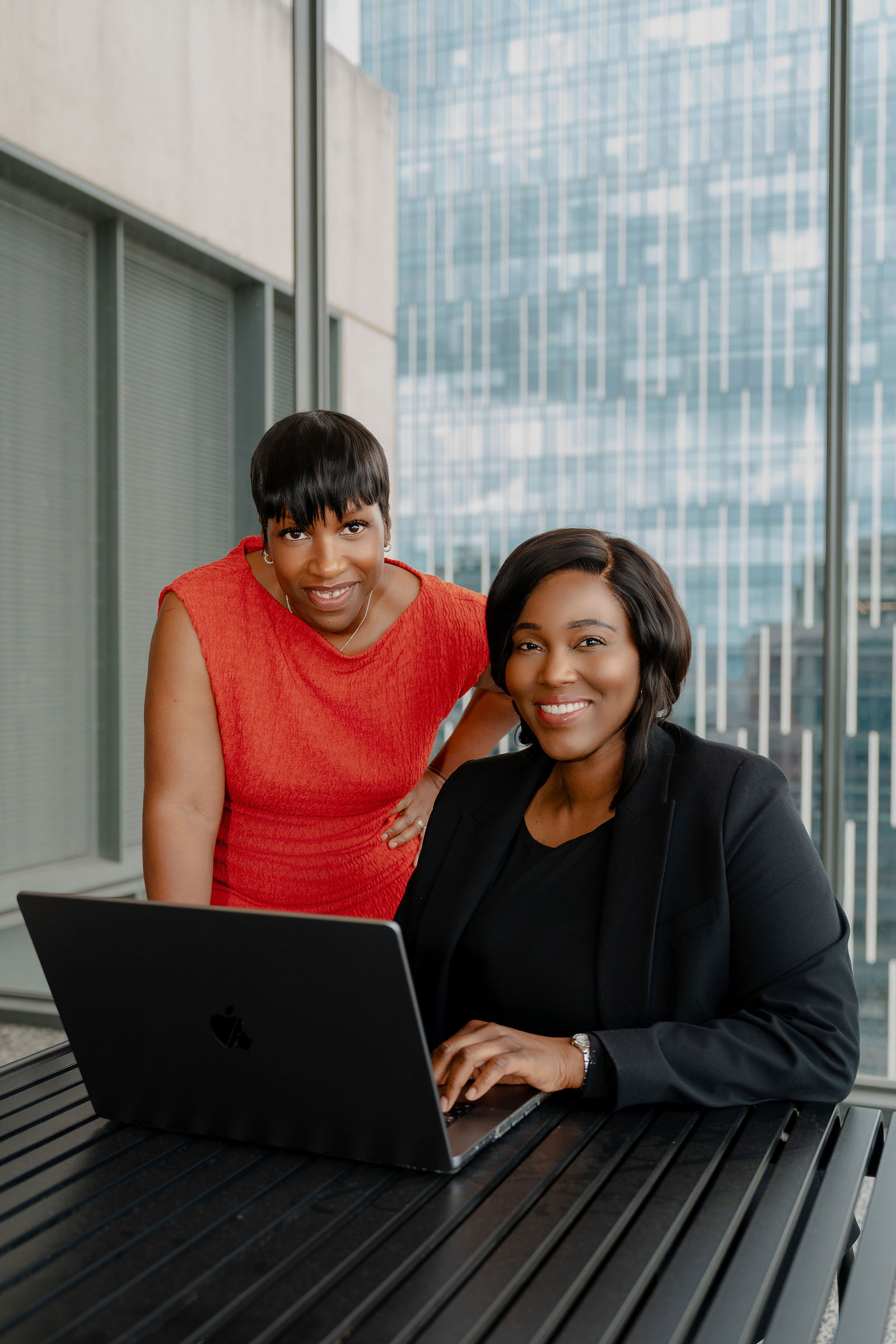 Esther and Seleamah, the Equip Law team